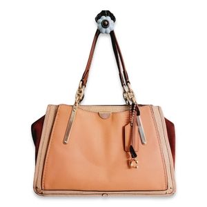Coach Dreamer Satchel Bag | Leather | Shoulder Strap | Sunrise Color wit…
